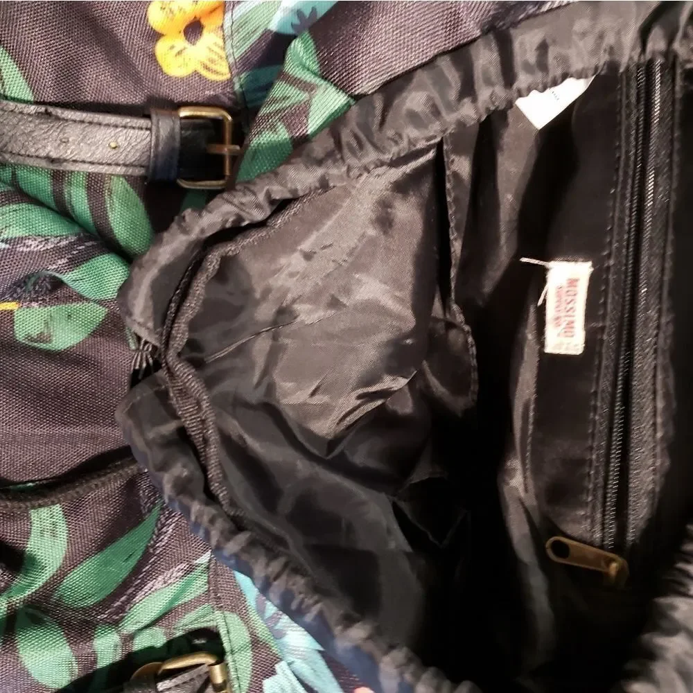Mossimo floral backpack